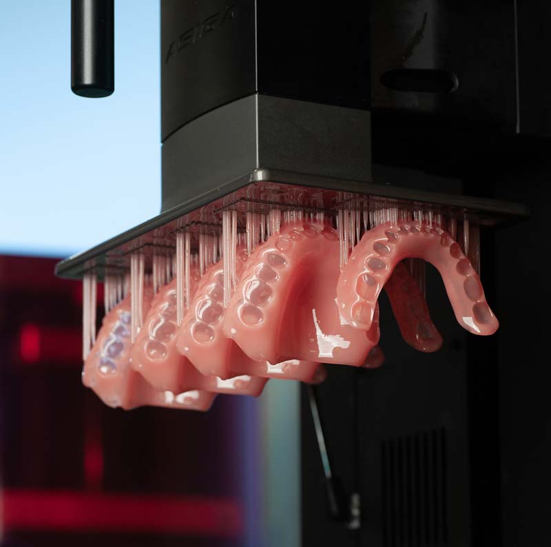 Digitally printed Denture Set